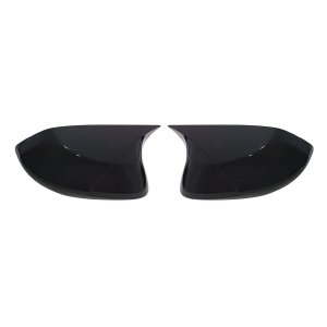 Toyota Corolla Mirror Cover - Omac - Bat Model - Gloss Piano Black - 2019